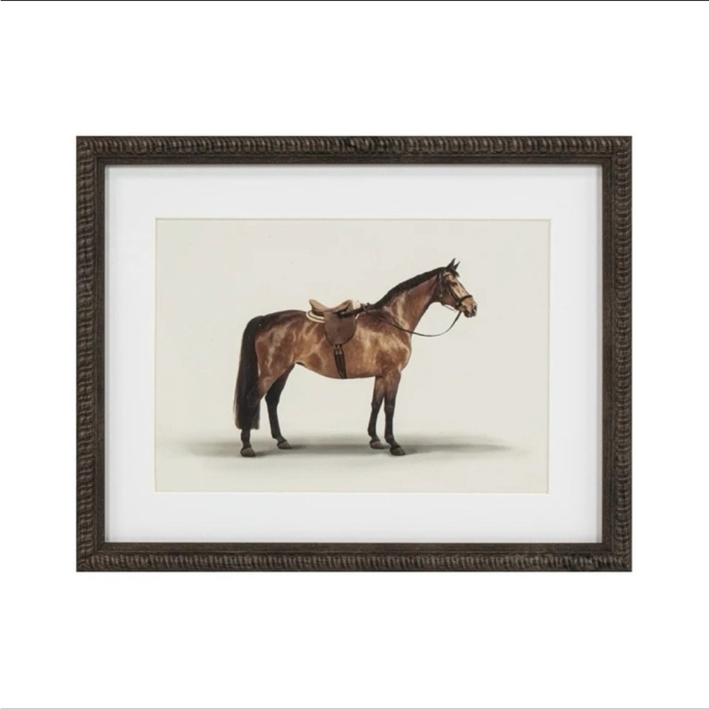 Brown Horse Framed Art 14x11
My Texas House